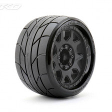 Jetko Coppia gomme EX Super Sonic LP Belted 3.8" MAXX esagono 17mm cerchi Neri (art. JK1604CB)