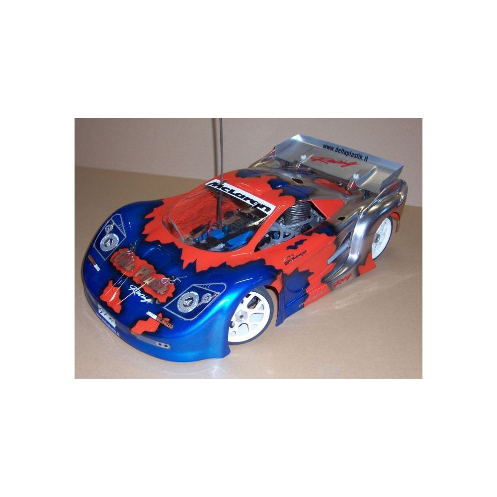 Mantua Model Carrozzeria McLaren 1/8 GTR F1 trasparente da ritagliare e verniciare (art. 20411)