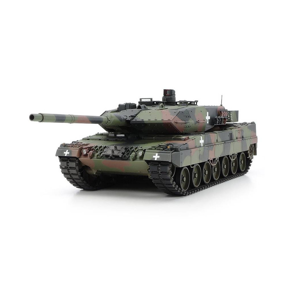 Tamiya Carro armato Leopard 2 A6 Tank con livrea "Ukraina" scala 1/35 Kit di montaggio (art. TA25207)
