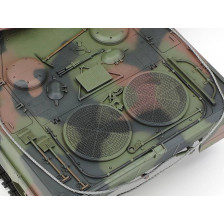 Tamiya Carro armato Leopard 2 A6 Tank con livrea "Ukraina" scala 1/35 Kit di montaggio (art. TA25207)