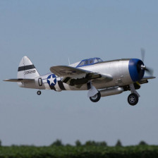 E-flite Aeromodello P-47 Razorback 1200mm BNF Basic con AS3X e SAFE Select (art. EFL08450)