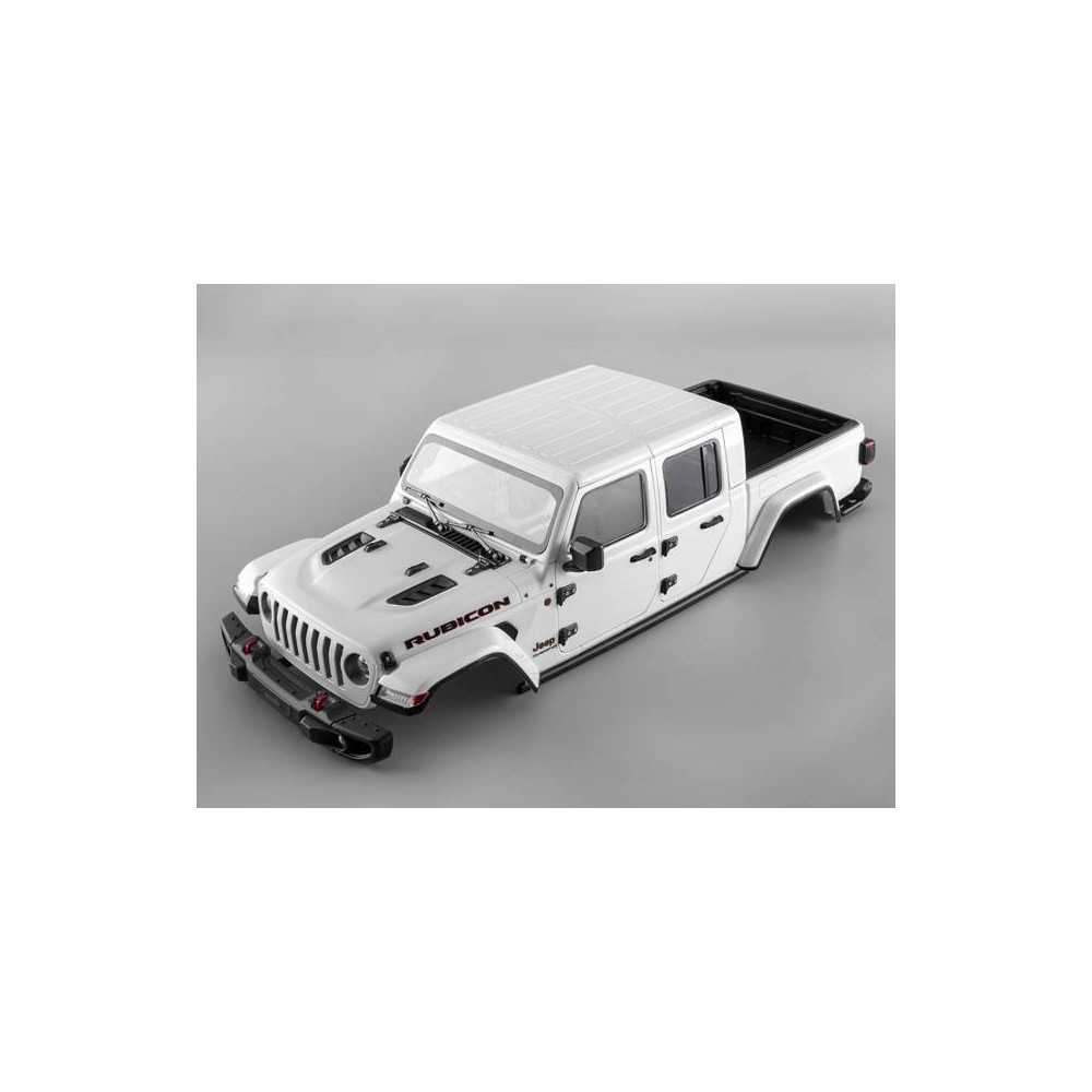 Killerbody Carrozzeria Jeep Gladiator Rubicon bianca con accessori scala 1/10 (art. KB48765)