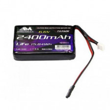 Arrowmax Batteria Li-Fe 6,6V 2400mAh 2S per Futaba 4PK / 4PX / 4PV / 7PX (art. AM700992)