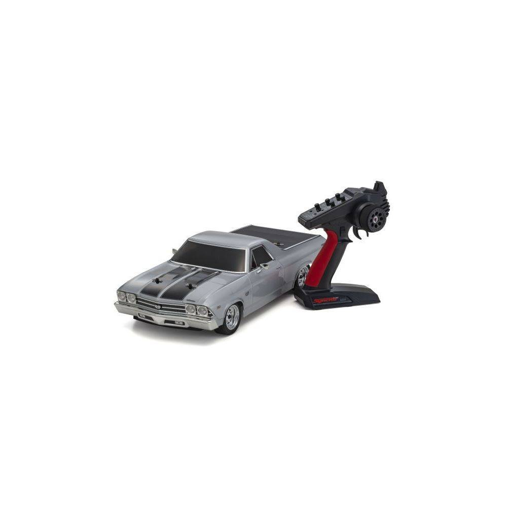 Kyosho Automodello elettrico Fazer MK2 (L) Chevy El Camino SS396 1969 Silver 1/10 (art. 34419T2B)