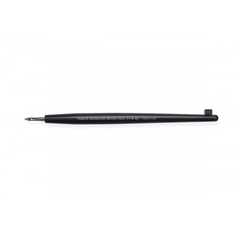 Tamiya Pennello High-Grade II Piatto con punta Tonda EXTRA SMALL 1 pezzo (art. TA87223)