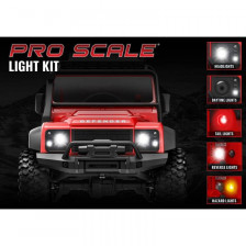 Traxxas Kit Luci a Led Pro-Scale completo per carrozzeria 9712 Land Rover Defender TRX-4M (art. TXX9784)