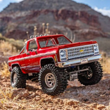Traxxas Automodello TRX-4M Chevrolet K10 High Trail Edition scala 1/18 versione RTR colore Red (art. TXX97064-1-RED)