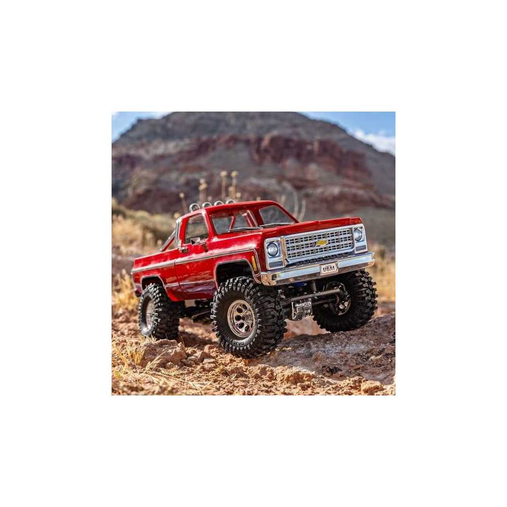 Traxxas Automodello TRX-4M Chevrolet K10 High Trail Edition scala 1/18 versione RTR colore Red (art. TXX97064-1-RED) Traxxas Automodello TRX-4M Chevrolet K10 High Trail Edition scala 1/18 versione RTR colore Red (art. TXX97064-1-RED)