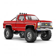 Traxxas Automodello TRX-4M Chevrolet K10 High Trail Edition scala 1/18 versione RTR colore Red (art. TXX97064-1-RED)