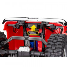 Traxxas Automodello TRX-4M Chevrolet K10 High Trail Edition scala 1/18 versione RTR colore Red (art. TXX97064-1-RED)