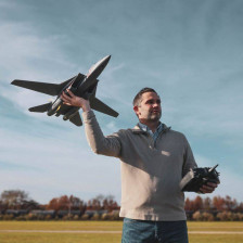 E-flite F-14 Tomcat Twin 40mm EDF BNF Basic con AS3X e SAFE Select (art. EFL01450)