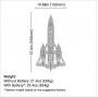 E-flite Lockheed SR-71 Blackbird Twin 40mm EDF BNF Basic con AS3X e SAFE Select (art. EFL02050)