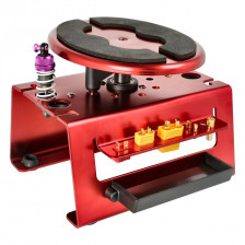 Robitronic Supporto montaggio automodelli Buggy e Truggy scala 1/10 e 1/8 con supporti accessori (art. R15002R)