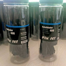 Pichler Confezione da 400 Fascette per cablaggio 100x2,5mm e 150x2,5mm (art. 15227)