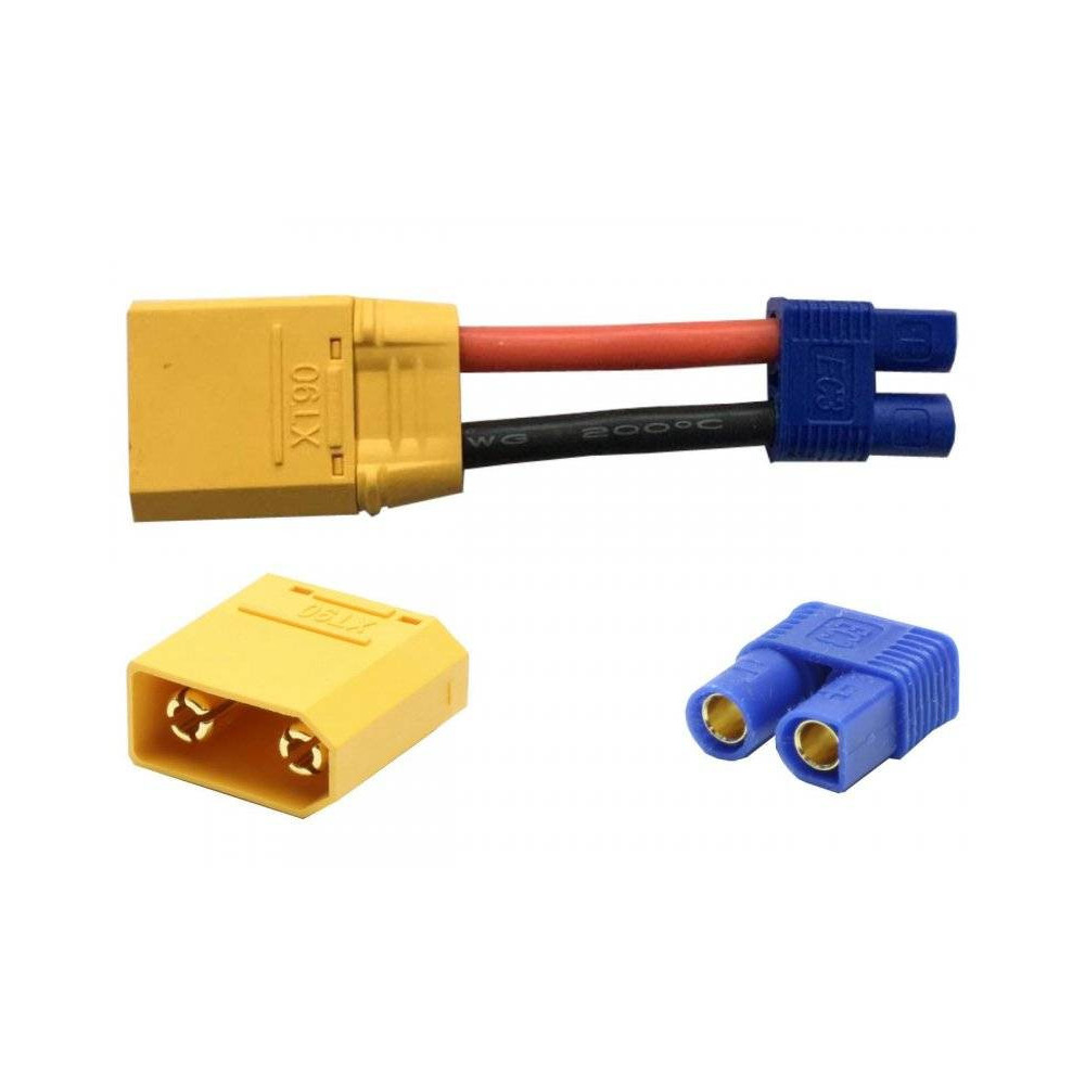 Extron Adattatore connettore XT90 Maschio / EC3 Femmina (art. X6456)