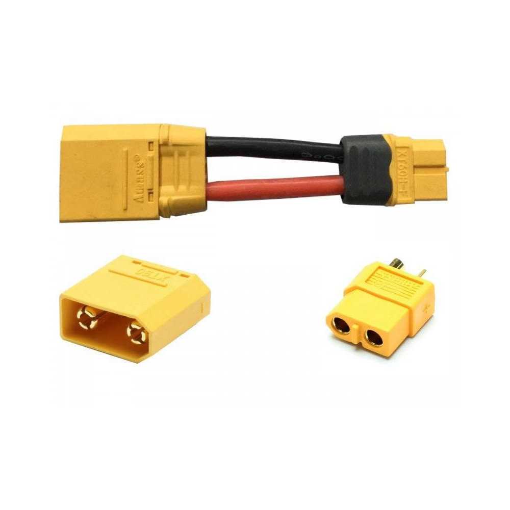 Extron Adattatore connettore XT90 Maschio / XT60 Femmina (art. X6460)