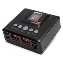 Spektrum Carica batteria doppio Smart S250 AC 220V per Li-Po 1-4S 2x50W (art. SPMXC2060I)