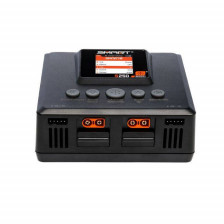 Spektrum Carica batteria doppio Smart S250 AC 220V per Li-Po 1-4S 2x50W (art. SPMXC2060I)