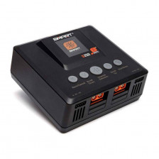 Spektrum Carica batteria doppio Smart S250 AC 220V per Li-Po 1-4S 2x50W (art. SPMXC2060I)