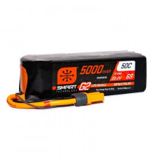 Spektrum Batteria Li-Po Smart G2 6S 22,2V 5000mAh 50C connettore IC5 (art. SPMX56S50)