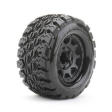 Jetko Coppia gomme EX MT King Cobra 2.8" Arrma Granite esagono 14mm cerchi Neri (art. JK2802CBARM)