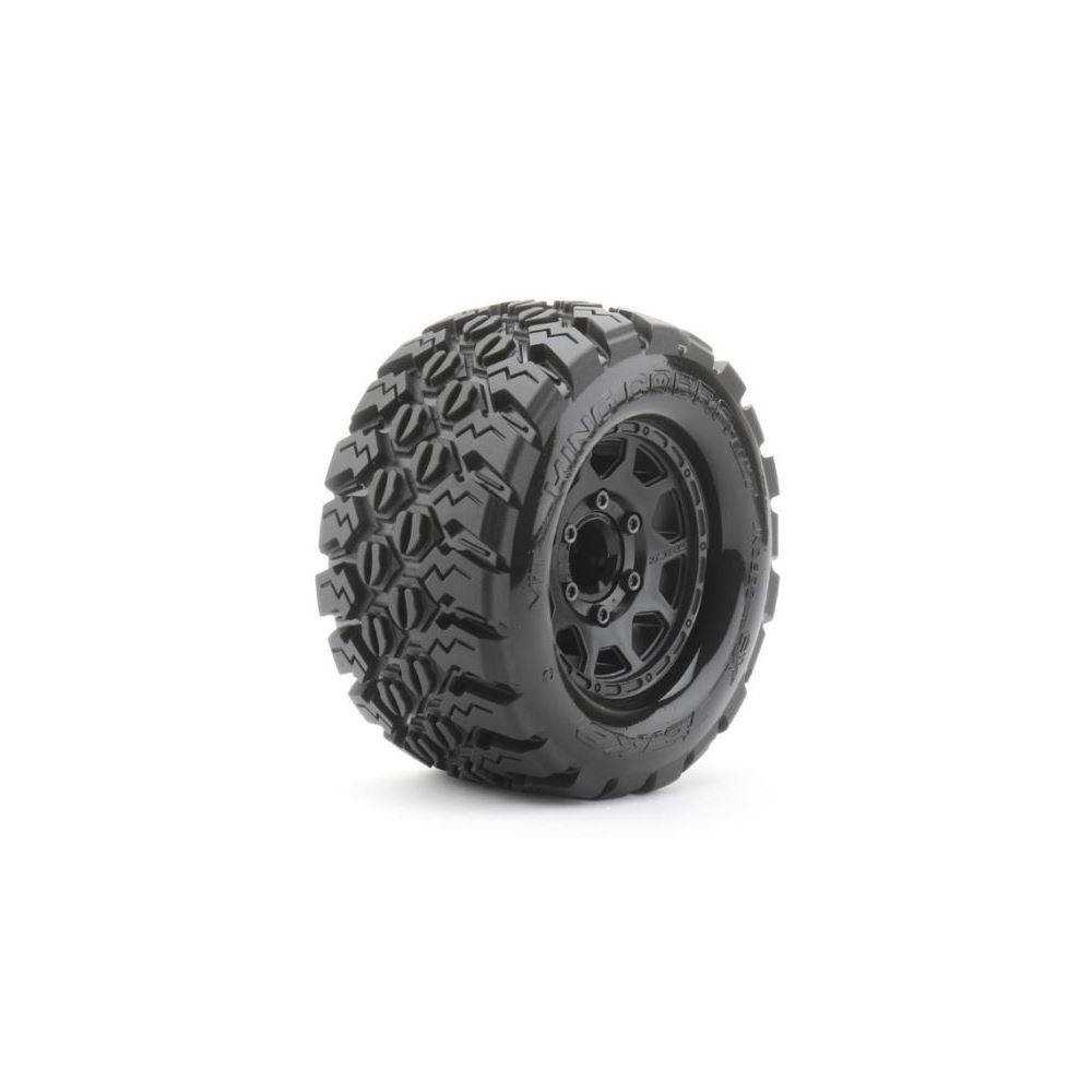 Jetko Coppia gomme EX MT King Cobra 2.8" Arrma Granite esagono 14mm cerchi Neri (art. JK2802CBARM)