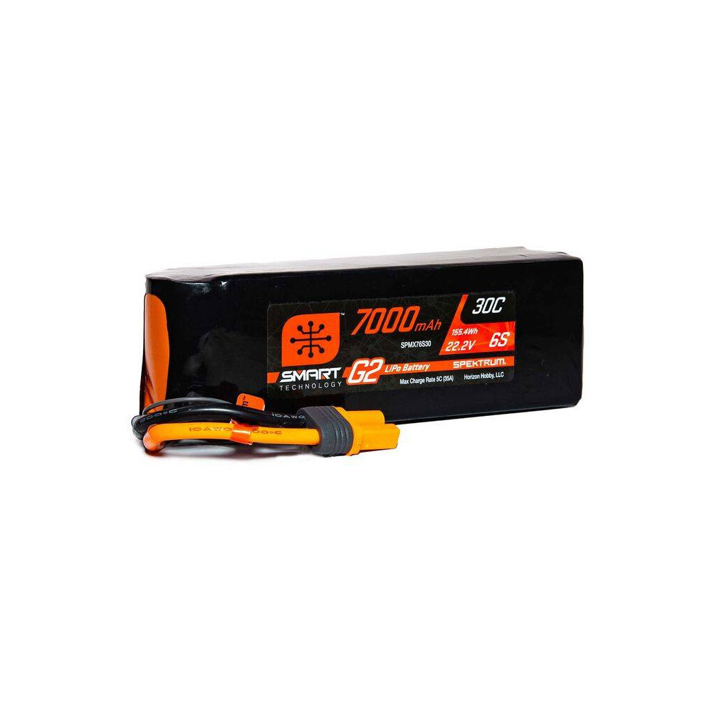 Spektrum Batteria Li-Po Smart G2 6S 22,2V 7000mAh 30C connettore IC5 (art. SPMX76S30)