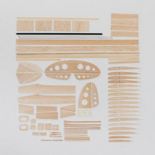 Aeronaut Motoaliante Quido in Kit di montaggio Apertura alare 1070mm Lasercut (art. 130300)