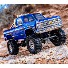 Traxxas Automodello TRX-4M Chevrolet K10 High Trail Edition scala 1/18 versione RTR colore Blu (art. TXX97064-1-BLUE)