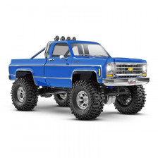 Traxxas Automodello TRX-4M Chevrolet K10 High Trail Edition scala 1/18 versione RTR colore Blu (art. TXX97064-1-BLUE)