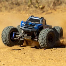 Traxxas Automodello STAMPEDE Monster Truck 4WD 1/10 Brushless BL-2S TQ 2,4GHz BLU (art. TXX67154-4-BLUE)