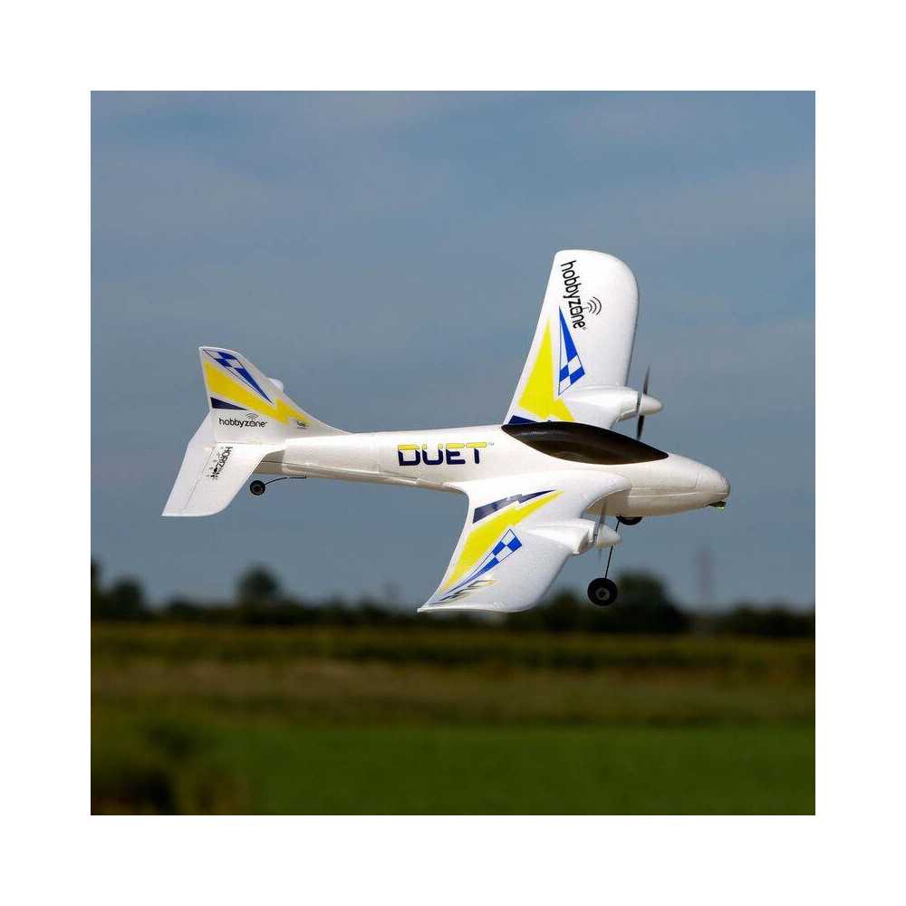 Hobbyzone Bimotore Trainer elettrico Duet S 2 versione RTF con Batteria e caricabatterie (art. HBZ05300) Hobbyzone Bimotore Trainer elettrico Duet S 2 versione RTF con Batteria e caricabatterie (art. HBZ05300)