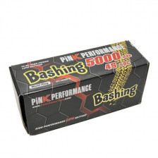 Pink Performance Batteria Li-Po Bashing 14,8V 4S 5000mAh 50C Connettore XT90 peso 590gr (art. PP3-4S5000-M)