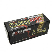 Pink Performance Batteria Li-Po Bashing 14,8V 4S 6300mAh 50C Connettore XT90 peso 600gr (art. PP3-4S6300-M)