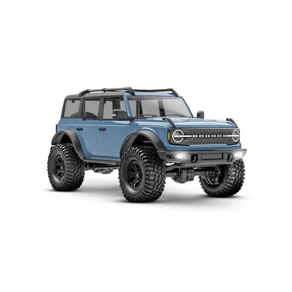 Traxxas Automodello TRX-4M Ford Bronco scala 1/18 versione RTR colore Azzurro Area 51 (art. TXX97074-1-A51)