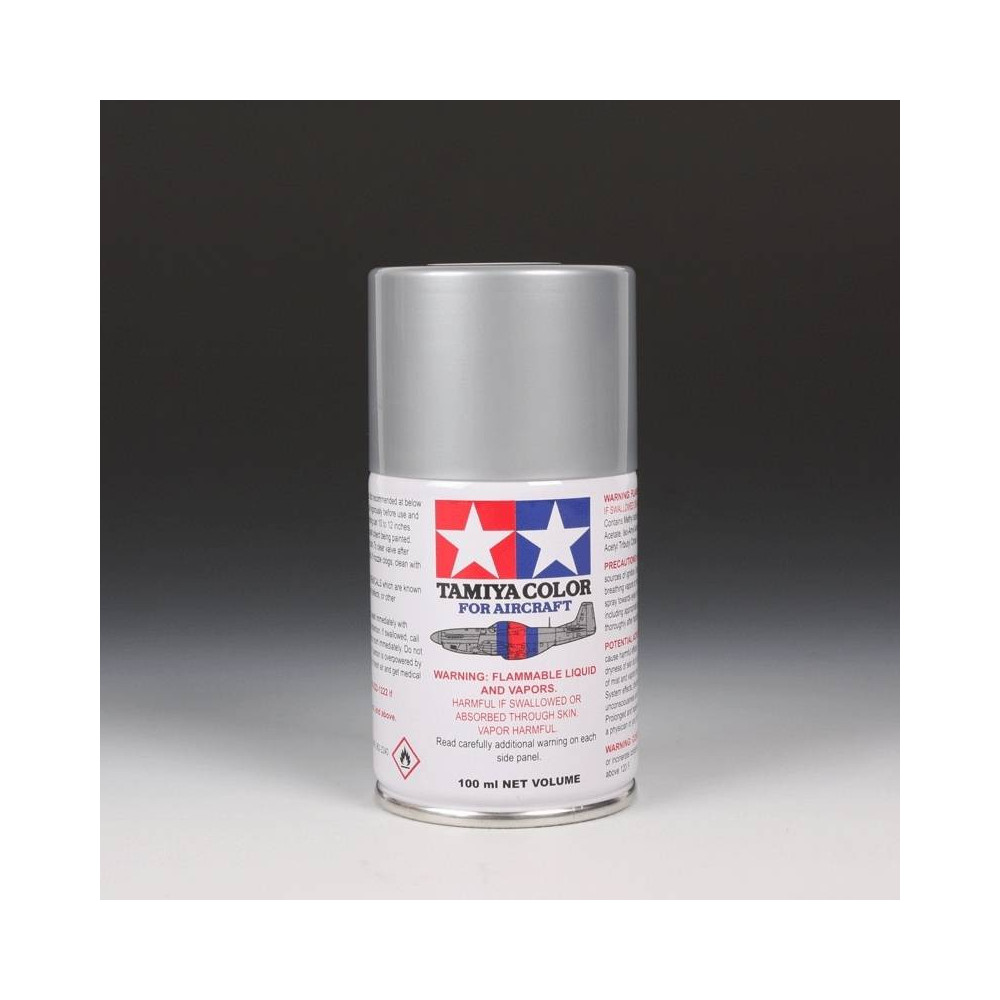 Tamiya Vernice Spray Bare Metal Silver AS12 100ml (art. TAAS12)