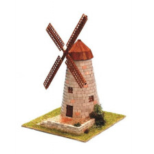 Cuit Vecchio Mulino a Vento Scala HO 1:87 dimensioni 17x20x20 cm kit di montaggio (art. CU3524)