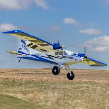 E-flite Bimotore elettrico Twin Timber 1600mm BNF Basic con AS3X e SAFE Select (art. EFL23850)