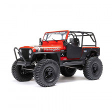 Axial Automodello SCX10 III Jeep CJ-7 scala 1/10 Rosso versione RTR senza batterie (art. AXI03008T1)