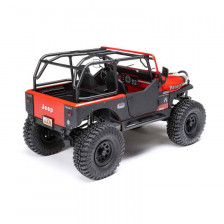 Axial Automodello SCX10 III Jeep CJ-7 scala 1/10 Rosso versione RTR senza batterie (art. AXI03008T1)