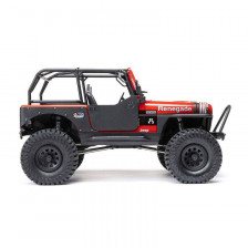 Axial Automodello SCX10 III Jeep CJ-7 scala 1/10 Rosso versione RTR senza batterie (art. AXI03008T1)