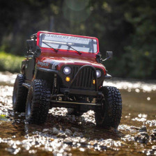 Axial Automodello SCX10 III Jeep CJ-7 scala 1/10 Rosso versione RTR senza batterie (art. AXI03008T1)