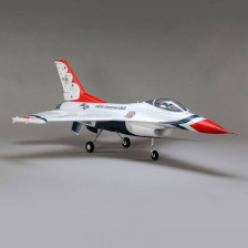 E-flite F-16 Thunderbirds 70mm EDF BNF Basic con AS3X e SAFE Select (art. EFL178500)