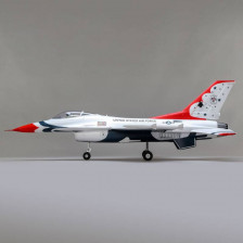 E-flite F-16 Thunderbirds 70mm EDF BNF Basic con AS3X e SAFE Select (art. EFL178500)