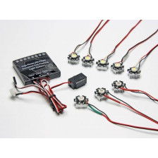 Pichler Kit di Illuminazione a LED ad alta potenza per Aeromodelli ed Elicotteri R/C (art. C6858)