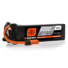 Spektrum Batteria Li-Po 6S 22,2V 5000mAh 50C Smart connettore IC5 (art. SPMX50006S50)