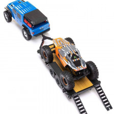 Axial Rimorchio a pianale piatto scala 1/24 per SCX24 Rock Crawler (art. AXI00009)