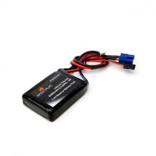 Spektrum Batteria per Ricevitore LiPo 2S 7,4V 2000mAh 3C 14,8Wh doppia Spinetta JR e EC3 (art. SPMB2000LPRX)