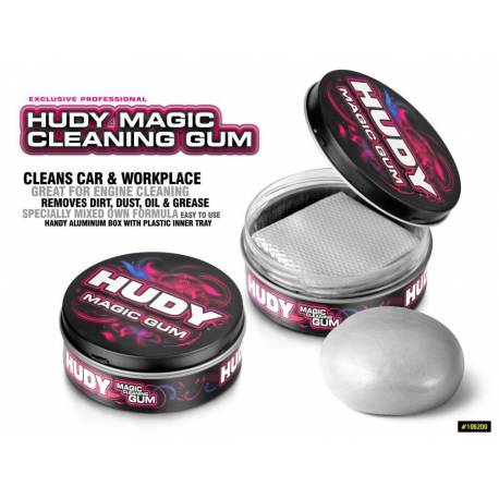 Hudy Magic Cleaning Gum per pulizia dei motori e della Meccanica (art. 106200)