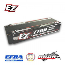 EZpower Batteria Li-po 2S 7,6V 7700mAh 140/70C HV GRAPHENE - 5mm (art. EZP7700/2)